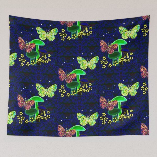 Item preview, Firefly and Butterflies Night Tshirt Dress Etc. designed and sold by IvaRenee.