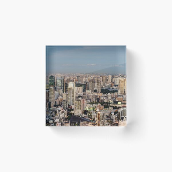 Item preview, Tokyo Skyline with Tokyo Tower - Japan designed and sold by World Wondering Travel Photography.