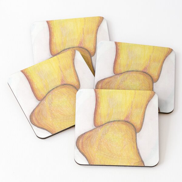 Item preview, 2 slices of toast designed and sold by Artbysarah23.