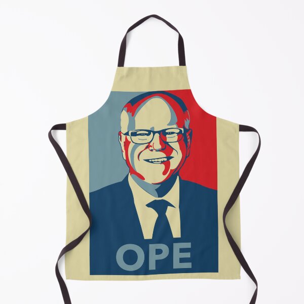 Artikelvorschau, Tim Walz - Ope stilisiertes Porträt entworfen und verkauft von Strongleton.