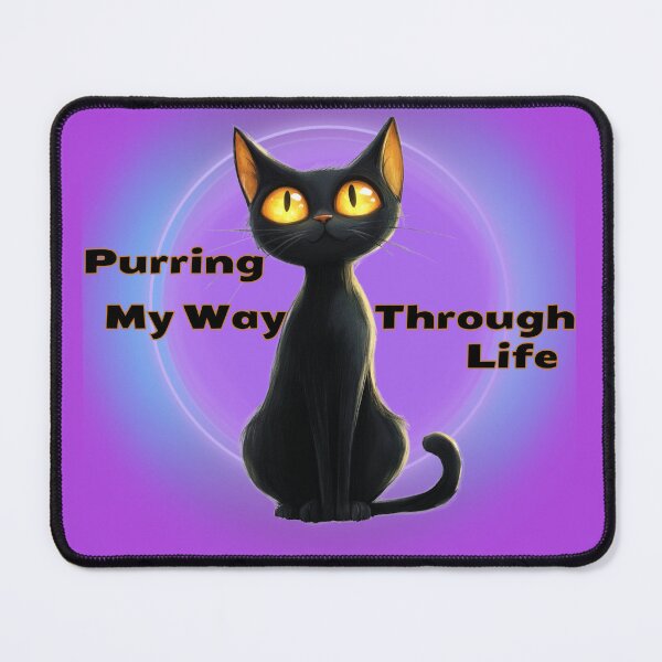 Item preview, Black Cat Swagger designed and sold by WitsandWonders.