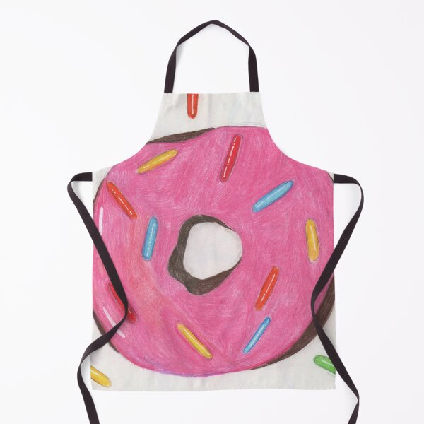 Item preview, Pink donut with sprinkles designed and sold by Artbysarah23.