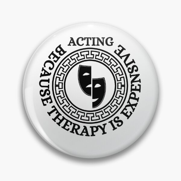 Item preview, Acting: Because Therapy Is Expensive - Funny Actor designed and sold by DesignDazzles.