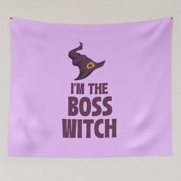 Item preview, I'm the Boss Witch designed and sold by 87-Aesthetics.