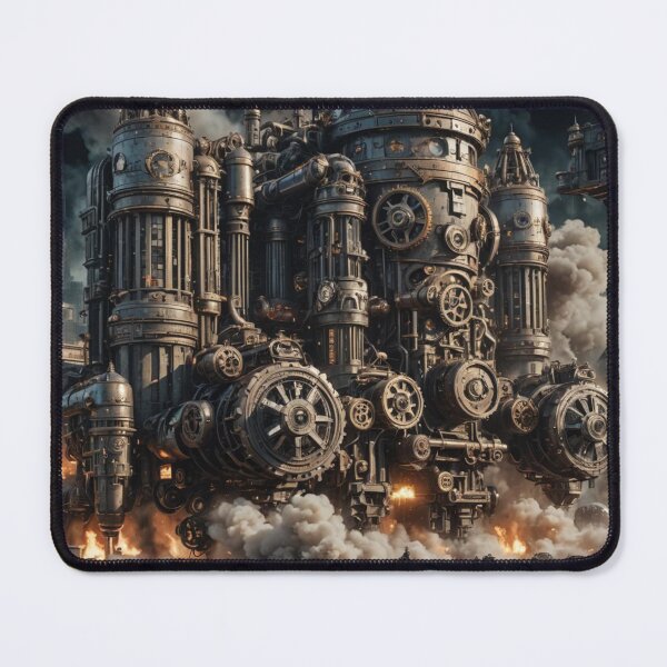 Item preview, Mechanical Metropolis designed and sold by ZenOfAIarts.