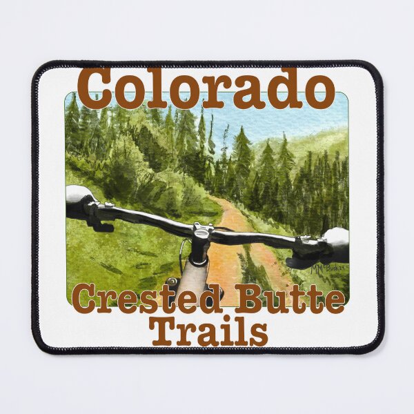 Item preview, MTB Crested Butte Trails, Colorado designed and sold by MMc Buck.