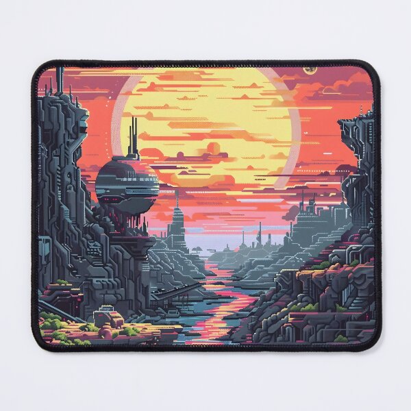 Item preview, 8 Bit Sci Fi Planet designed and sold by dcrc.