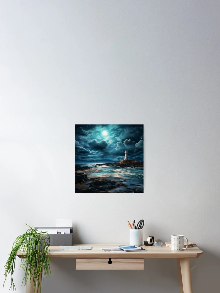 Thumbnail 2 of 3, Poster, Lighthouse designed and sold by Rtymer.