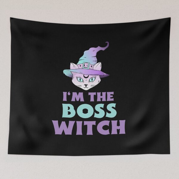 Item preview, I'm the Boss Witch designed and sold by 87-Aesthetics.