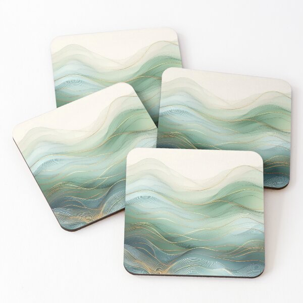 Item preview, Cool waves pattern.  designed and sold by ShazellArt.