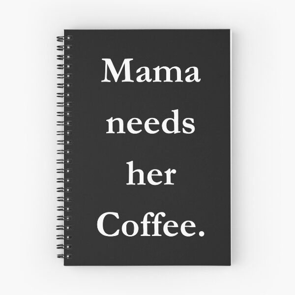 Item preview, Mama Needs Her Coffee Classic Black Tee designed and sold by GeekySexyCool.
