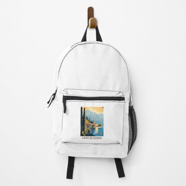 Item preview, Lago di Garda Italia Travel Art Vintage designed and sold by KrisSidDesigns.