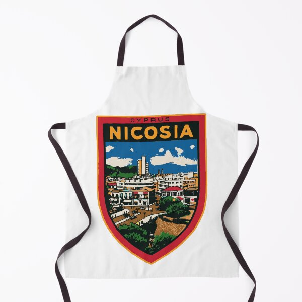 Item preview, Nicosia Cyprus Vintage Style Decal designed and sold by Decal Mania.