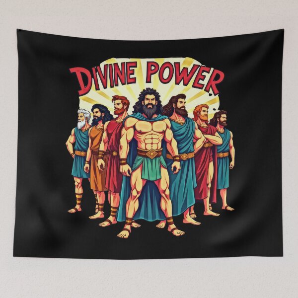 Item preview, Mythical Gods Assembled in Divine Power designed and sold by artwaves.