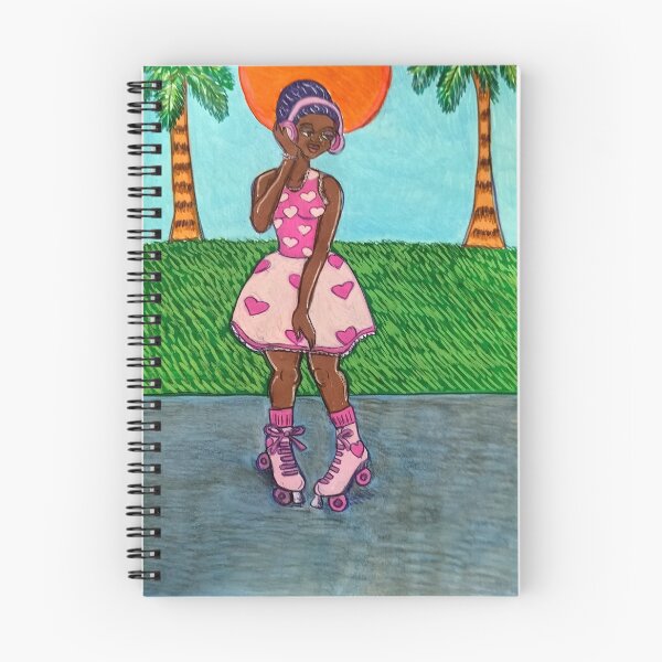 Item preview, Sunwashed Skater Girl designed and sold by gatadelafuente.