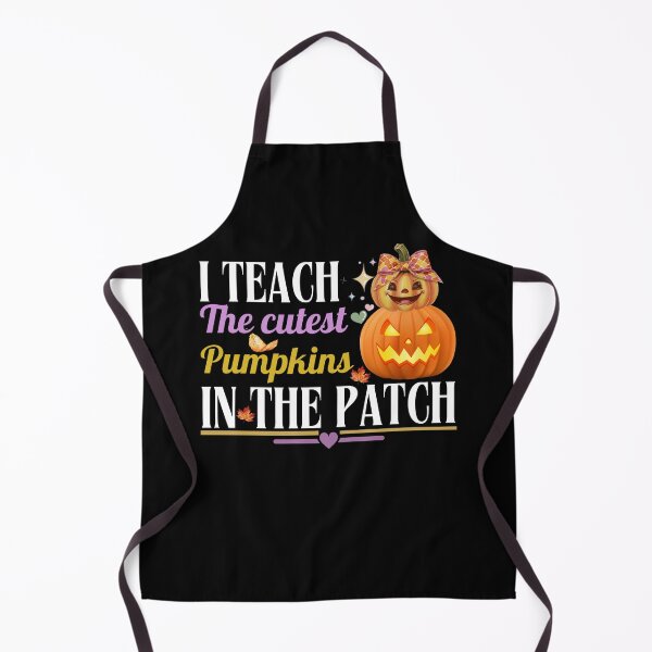 Item preview, I Teach the Cutest Pumpkins in the Patch Teachers Dark Design designed and sold by Raise2Shine.