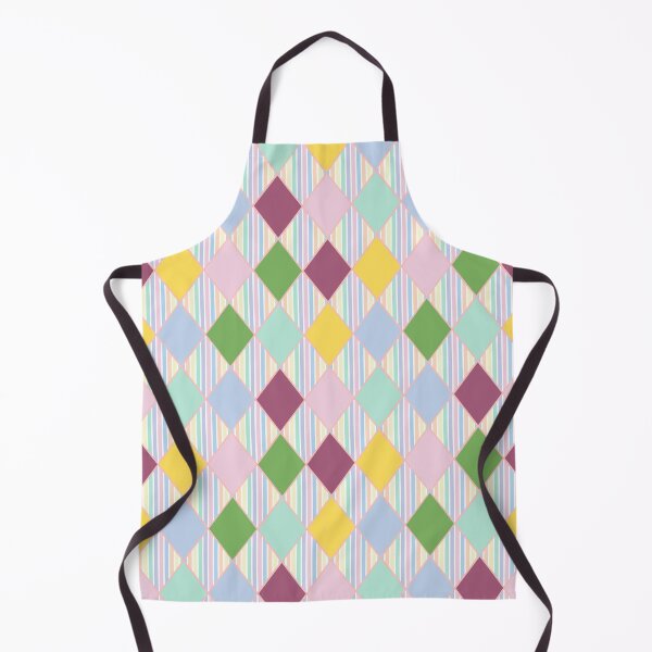 Item preview, Patrón geométrico colorido en tonos pastel mezclados designed and sold by NiibDesigns.