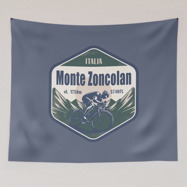 Item preview, Monte Zoncolan Italy Cycling Mountain Design designed and sold by CynthiaGraphics.