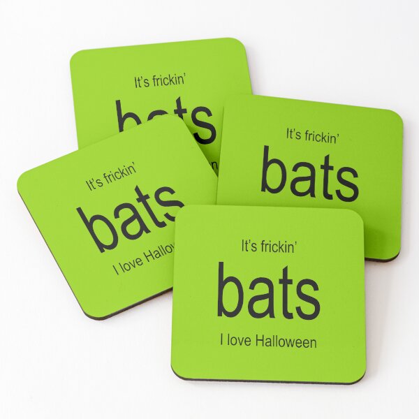 Item preview, Brat Halloween - It’s Frickin Bats designed and sold by BuckNerdImages.
