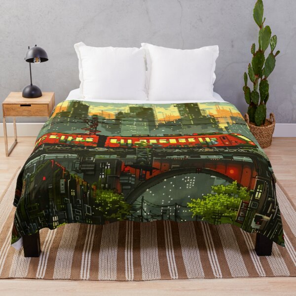 Item preview, 8 Bit Dystopian City designed and sold by dcrc.