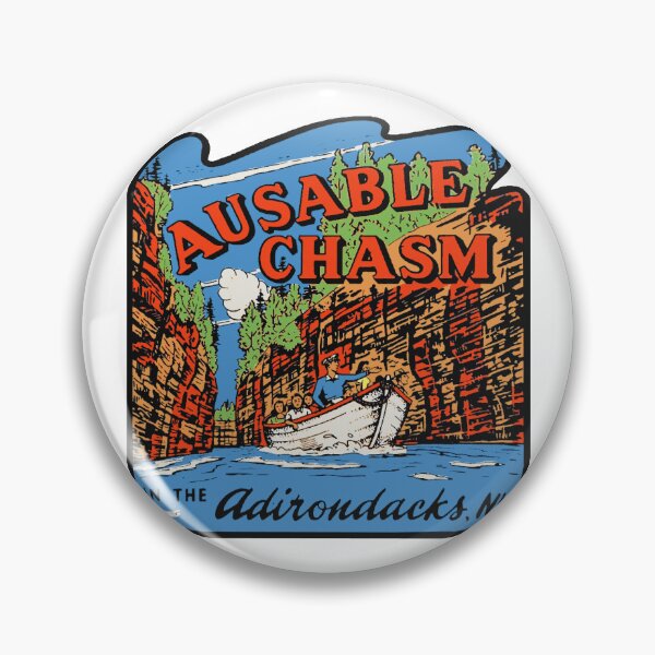 Item preview, Ausable Chasm Vintage Style Decal designed and sold by Decal Mania.