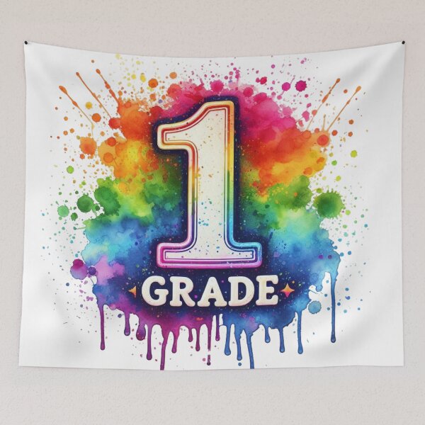 Item preview, Colourful First Grade,School designed and sold by deniz kaya.