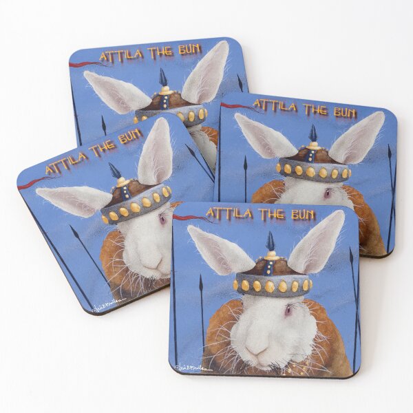 Item preview, Attila the Bun... designed and sold by Will Bullas Studio.