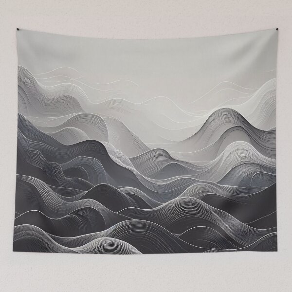 Item preview, Cool waves pattern.  designed and sold by ShazellArt.