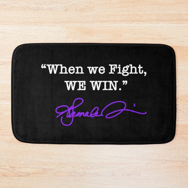 Item preview, When we Fight We win - Kamala Harris (purple signature) designed and sold by Thelittlelord.