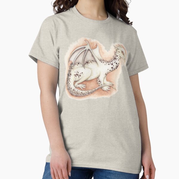 Cookies and Cream Cute Ice Cream Dragon Classic T-Shirt