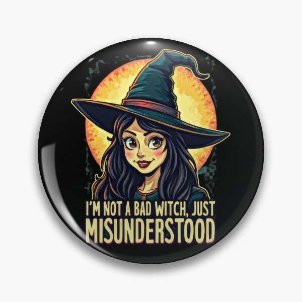 Item preview, Cute Witch with Large Hat Illustration designed and sold by artwaves.