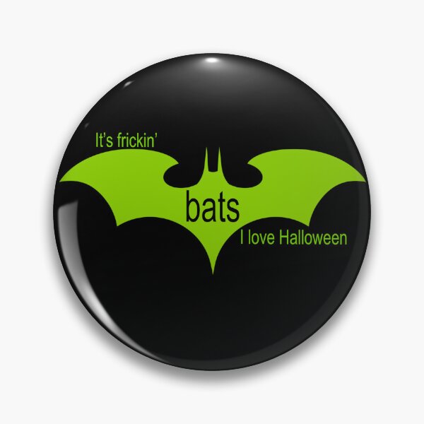 Item preview, Brat Halloween - It’s Frickin Bats - Bat Outline designed and sold by BuckNerdImages.