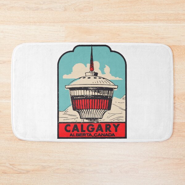 Item preview, Calgary Alberta Vintage Style Decal designed and sold by Decal Mania.