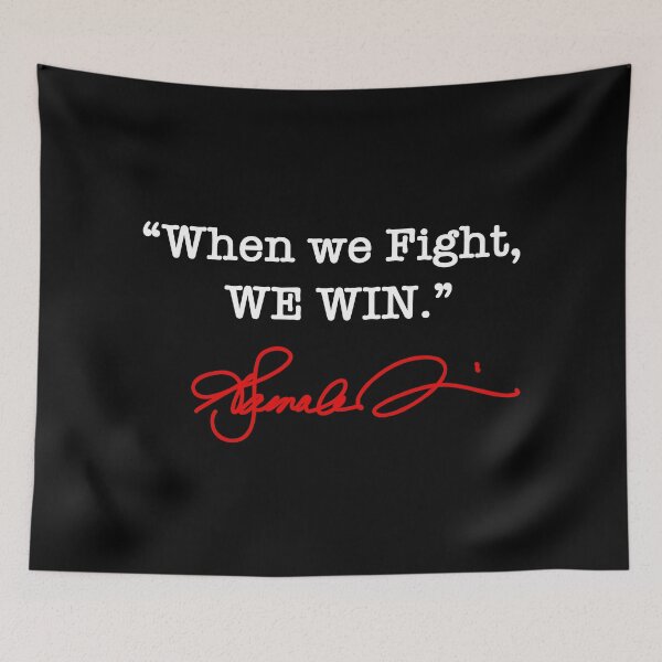 Item preview,  When we Fight We win - Kamala Harris (red signature) designed and sold by Thelittlelord.