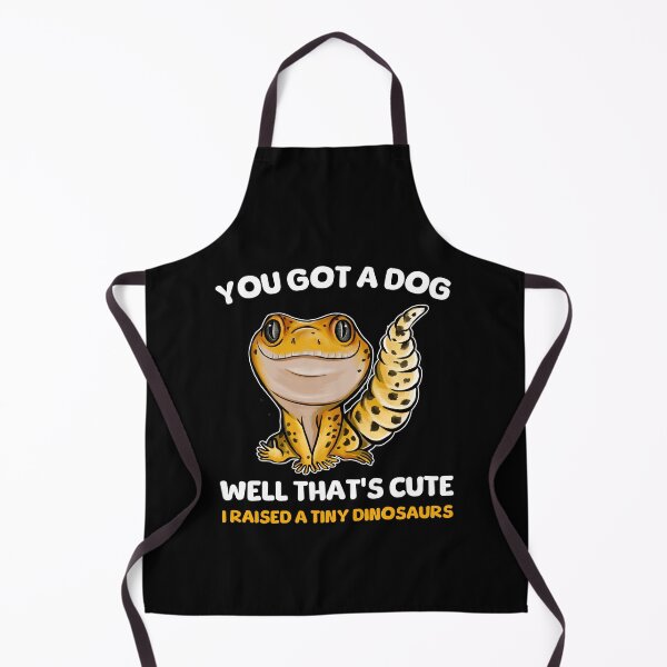Artikelvorschau, Du hast einen Hund, na, das ist süß. Ich habe einen winzigen Dinosaurier großgezogen, einen Leopardengecko entworfen und verkauft von BeataY6Art.