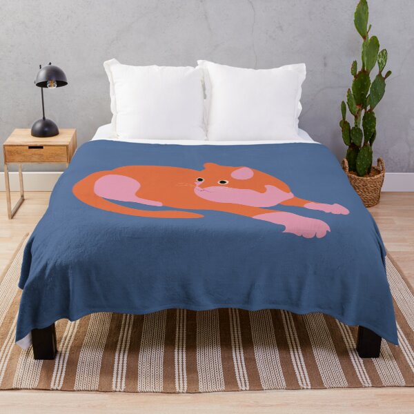 Artikelvorschau, Orange und rosa Katze Vektorgrafiken entworfen und verkauft von alisonm47.