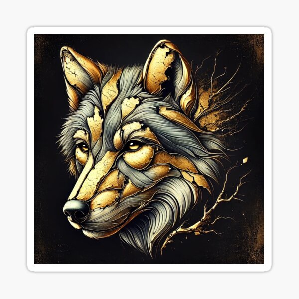 Item preview, Fleeting Majesty - Bound in Gold designed and sold by LegademaArt.