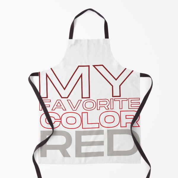 Item preview, My Favorite Color Red Funny Gifts For Fans Of Red Color designed and sold by ZIPsketch.