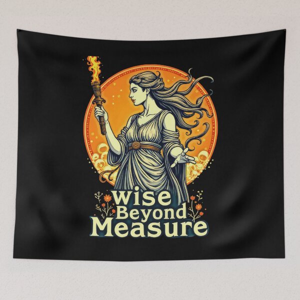 Item preview, Goddess Holding Torch with Wisdom designed and sold by artwaves.