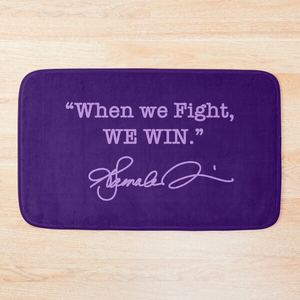 Item preview, When we Fight We win - Kamala Harris (signature lavender/purple) designed and sold by Thelittlelord.