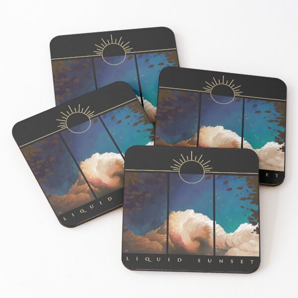 Item preview, Liquid Sunset Original Painting designed and sold by Art By Isah.