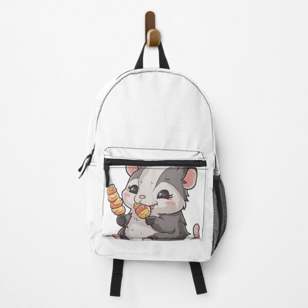 Item preview, Cute Opossum Food Sticker designed and sold by FlawlessDraft.