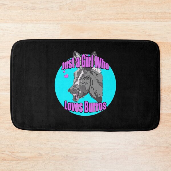 Item preview, Just a Girl who Loves Burros | Gift for Burro Lover designed and sold by Marian Murdoch.