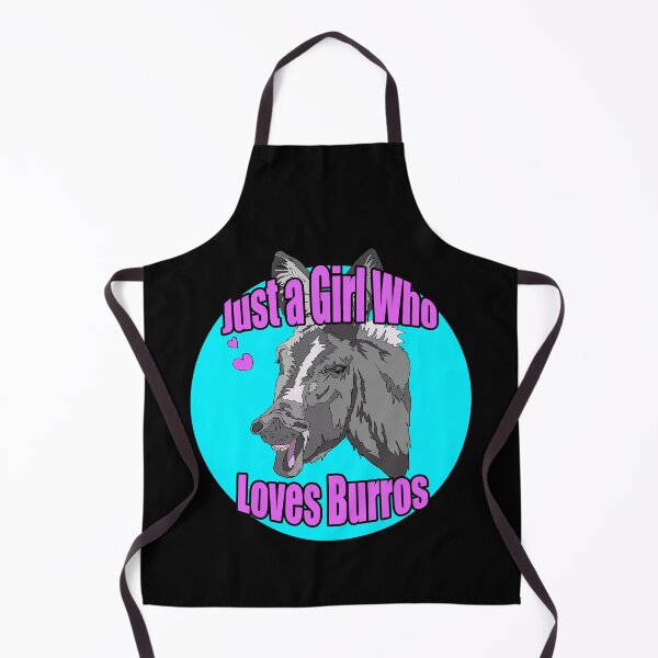 Item preview, Just a Girl who Loves Burros | Gift for Burro Lover designed and sold by Marian Murdoch.