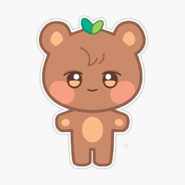 ATEEZ×ANITEEZ JONGHO Ateez Jongho Plush Doll JJONGbear (Aniteez) Official 10in