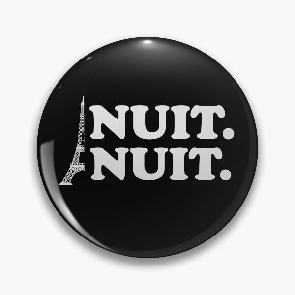 Item preview, Nuit Nuit night night french words Paris tower designed and sold by AxelBrook.