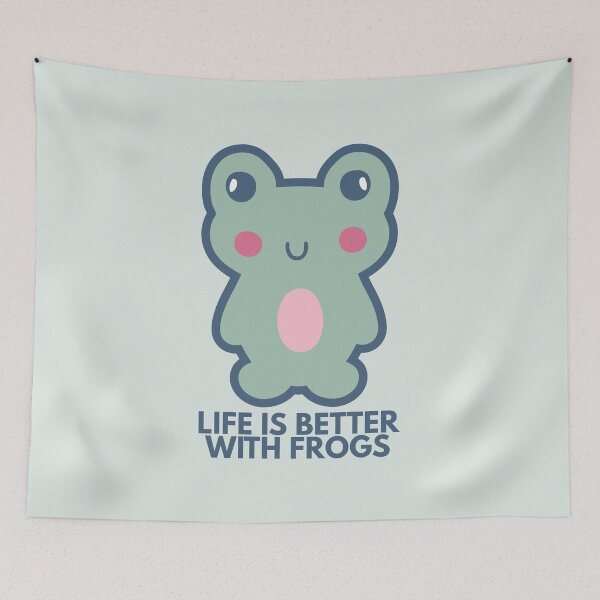 Item preview, Life is better with frogs designed and sold by bolimj.