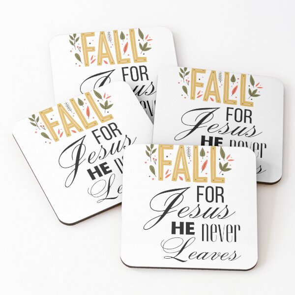 Item preview, Fall for Jesus He Never Leaves designed and sold by Ortegan90.