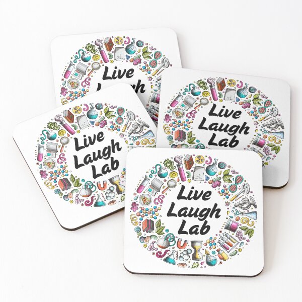 Item preview, Live Laugh Lab | Lab Life Laughs | Science Humor | Laboratory Week | Research Fun | Cute Science | Laboratory Happiness designed and sold by jadedscientist.