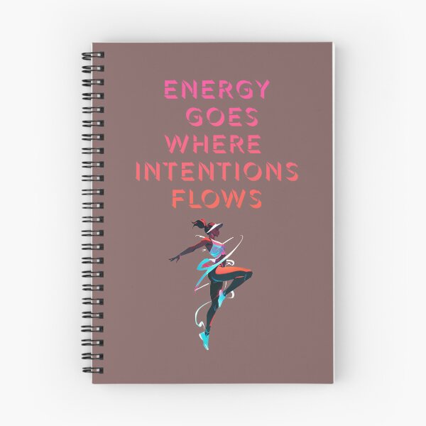 Item preview, energy goes where intentions flows designed and sold by La Loca.